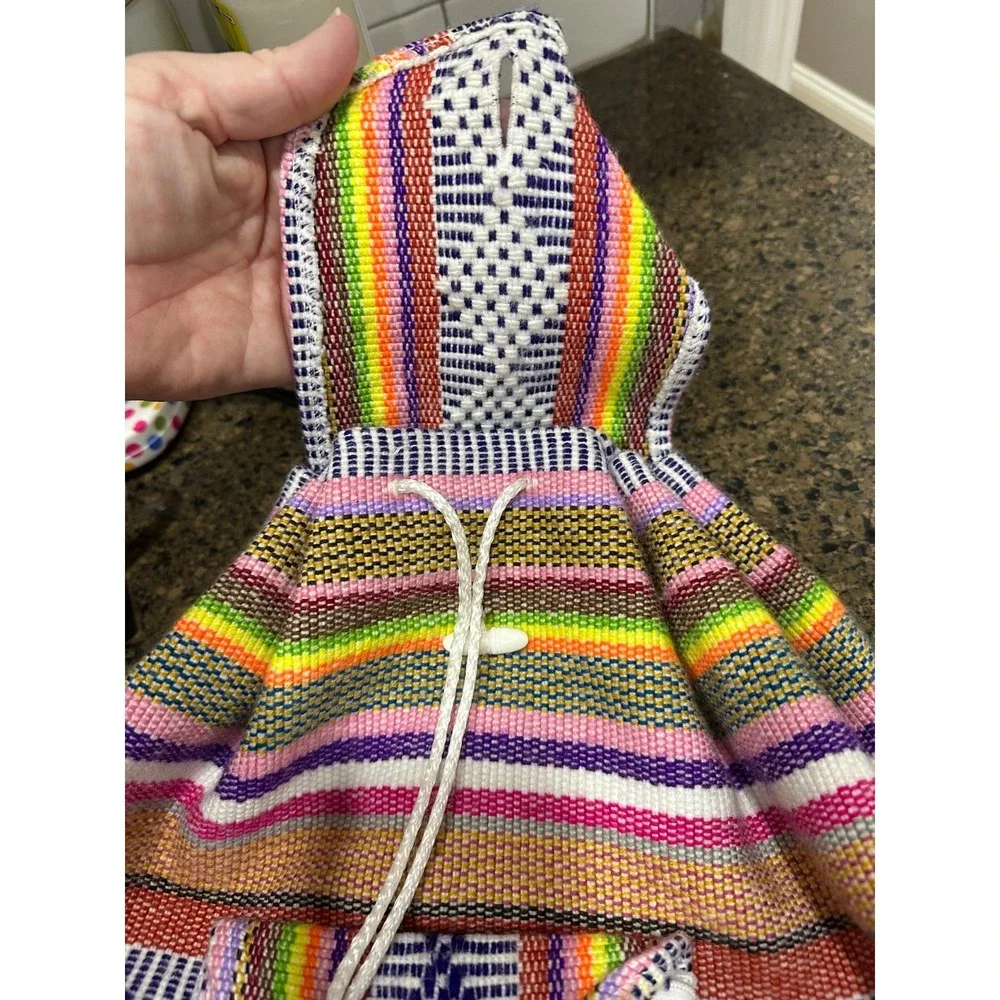 pinzon boho striped hippie  backpack‎